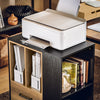SoBuy | Aktenschrank | Aktenwagen | Druckertisch | Büroschrank | Vintagebraun | ASK01-PF