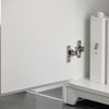SoBuy | Waschbeckenunterschrank | Badezimmerschrank | Waschtisch | Weiß | BZR108-II-W