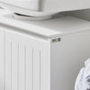 SoBuy | Waschbeckenunterschrank | Badezimmerschrank | Waschtisch | Weiß | BZR108-II-W