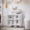 SoBuy | Waschbeckenunterschrank | Badschrank | Waschtisch | Badmöbel | BZR115-II-W