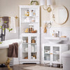 SoBuy | Waschbeckenunterschrank | Badschrank | Waschtisch | Badmöbel | BZR115-II-W