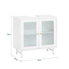 SoBuy | Waschbeckenunterschrank | Badschrank | Waschtisch | Badmöbel | BZR115-W