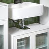 SoBuy | Waschbeckenunterschrank | Badschrank | Waschtisch | Badmöbel | BZR115-W