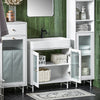 SoBuy | Waschbeckenunterschrank | Badschrank | Waschtisch | Badmöbel | BZR115-W