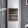 Vorverkauf | SoBuy | Bad Hochschrank | Aufbewahrungsschrank für Bad | Badschrank Weiß | BZR147-W