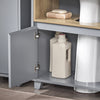 SoBuy | Waschbeckenunterschrank | Badezimmerschrank | Waschtisch Unterschrank | BZR148-DG