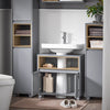 SoBuy | Waschbeckenunterschrank | Badezimmerschrank | Waschtisch Unterschrank | BZR148-DG