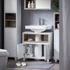 SoBuy | Waschbeckenunterschrank | Badezimmerschrank | Waschtisch Unterschrank | BZR148-W