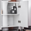 SoBuy | Waschbeckenunterschrank | Badezimmerschrank | Waschtisch Unterschrank | Weiß | BZR164-W