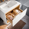SoBuy | Waschbeckenunterschrank | Waschbecken mit Unterschrank | Badschrank Weißnatur | BZR171-N