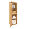 SoBuy | Bad Hochschrank | Badschrank | Hängeschrank | Aufbewahrungsschrank | Natur | BZR175-N