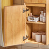 SoBuy | Bad Hochschrank | Badschrank | Hängeschrank | Aufbewahrungsschrank | Natur | BZR175-N