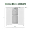 Vorverkauf | SoBuy Waschbeckenunterschrank Badezimmerschrank Weiß 60x60x30cm BZR18-II-W