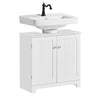 Vorverkauf | SoBuy Waschbeckenunterschrank Badezimmerschrank Weiß 60x60x30cm BZR18-II-W