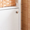 SoBuy | Badkommode | Badschrank Weiß | Badmöbel | Sideboard | Flurschrank | BZR186-W