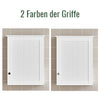 SoBuy | Hängeschrank Bad | Wandschrank | Medizinschrank | Weiß | BZR19-W