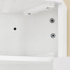 SoBuy | Badkommode mit Schublade | Badschrank Weiß | Sideboard | Flurschrank | BZR194-W