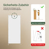 SoBuy | Wäscheschrank | mit Wäschesack | Wäschesammler | Wäschekorb Weiß | BZR21-W