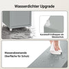 SoBuy | Bad Hochschrank | mit Verstellbare Ablagen schmal | Hellgrau | 20x180x20cm | BZR34-II-HG