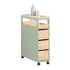 Vorverkauf | SoBuy Nischenregal mit 3 Schubladen schmaler Nischenwagen für Küche Bad 23x82x65cm BZR54