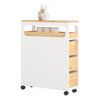 Vorverkauf | SoBuy Nischenregal mit 3 Schubladen schmaler Nischenwagen für Küche Bad 23x82x65cm BZR54