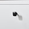 SoBuy | Wäscheschrank mit Wäschesack | Badschrank | Wäschekorb | Badkommode | Weiß | BZR97-W