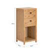SoBuy | Badschrank | Badkommode | Flurschrank | BZR99-N