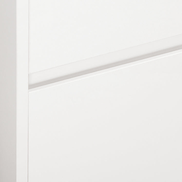 SoBuy | Rollcontainer | Bürowagen | Beistelltisch mit Rollen | Druckertisch | Weiß | FBT121-W