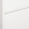 SoBuy | Rollcontainer | Bürowagen | Beistelltisch mit Rollen | Druckertisch | Weiß | FBT121-W
