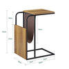 SoBuy | Beistelltisch | Nachttisch | Sofatisch | Sideboard | Betttisch | Vintagebraun | FBT140-PF