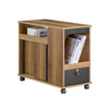 SoBuy | Aktenschrank | Aktenschrankwagen | Druckerständer | Rollcontainern | Vintagebrau | FBT143-PF