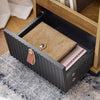 SoBuy | Aktenschrank | Aktenschrankwagen | Druckerständer | Rollcontainern | Vintagebrau | FBT143-PF