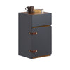 SoBuy | Nachttisch | Boxspringbett | Beistelltisch | Sofatisch Dunkelgrau | FBT146-DG