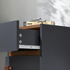 SoBuy | Nachttisch | Boxspringbett | Beistelltisch | Sofatisch Dunkelgrau | FBT146-DG