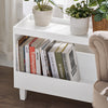 SoBuy | Nachttisch | Boxspringbett | schmal Nachtschrank | Beistelltisch | Nischenregal | FBT147-W