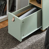 SoBuy | Nachttisch mit Schublade | Couchtisch | Sofatisch | Beistelltisch | Grün/Natur | FBT161-GR