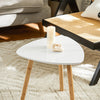 SoBuy | 2er teilig Beistelltisch | Satztisch | Couchtisch | Hellgrau-Weiß | FBT74-HG