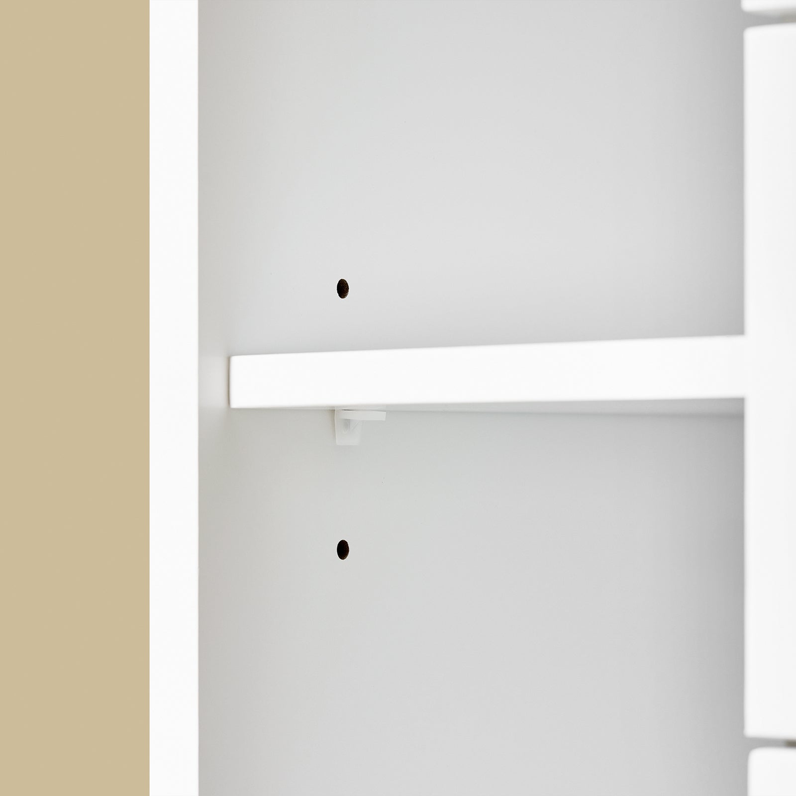 SoBuy | Nachttisch | Beistelltisch | Telefontisch | Kommode Weiß | FBT95-W