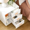 Sobuy | Bedtables | Boční tabulka | Telefonní tabulka | Zásuvka na hrudi bílá | FBT95-W