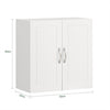 SoBuy | Wandschrank Bad | Hängeschrank | Badschrank Weiß | FRG231-W