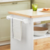 SoBuy | Küchenwagen | Kücheninsel mit Gewürzregal | Küchenschrank | Sideboard | Weiß-Natur | FKW107-II-WN