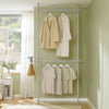 SoBuy | Teleskop Kleiderstange | Kleiderstangen System | Regalsystem | FRG109