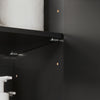 Vorverkauf | SoBuy | Hängeschrank mit 2 Türen | Badschrank | Wandschrank | Küchenschrank | Schwarz | FRG231-L-SCH