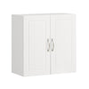 SoBuy | Wandschrank Bad | Hängeschrank | Badschrank Weiß | FRG231-W