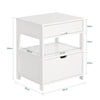 Sobuy | Bedtables | Nachtchrank | Boční tabulka bílá | FRG258-W