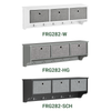 SoBuy | Wandgarderobe | Kleiderhaken | Flurgarderobe Schwarz | FRG282-SCH