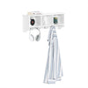 Sobuy | Wall Wardrobe | Hangenegal | Flurga Mobby White | FRG48-W