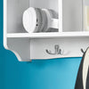 Sobuy | Wall Wardrobe | Hangenegal | Flurga Mobby White | FRG48-W
