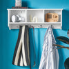 Sobuy | Wall Wardrobe | Hangenegal | Flurga Mobby White | FRG48-W