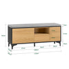 Sobuy | Cloakroom Bench | Sedadlo | Rostlinná lavice | Lavička bot | Televizní skříňka | FSR132-W